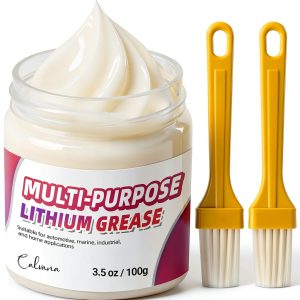 White Lithium Grease Calvana Automotive 3.5oz-0